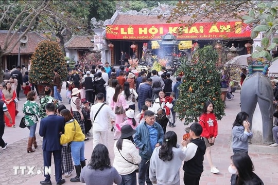 Nam Định: Công tác tổ chức Lễ hội Khai ấn Đền Trần Xuân Ất Tỵ 2025