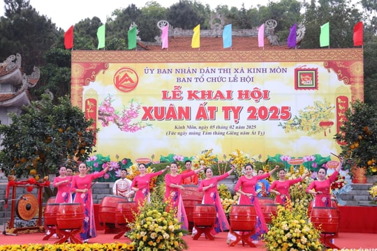 Hải Dương: Khai hội Xuân Ất Tỵ thị xã Kinh Môn