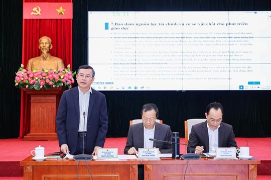 Bộ GD&ĐT quán triệt triển khai thực hiện chiến lược phát triển giáo dục đến năm 2030 và tầm nhìn 2045