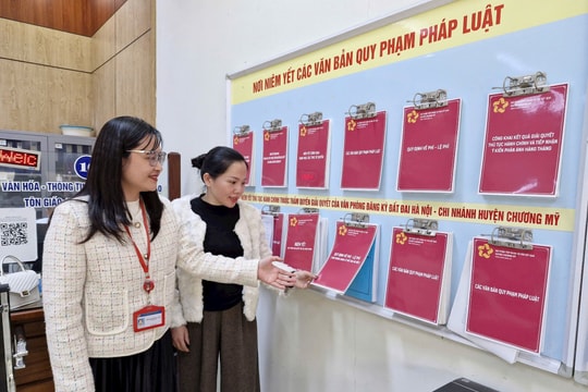 Ứng dụng công nghệ số trong tiếp nhận, xử lý phản ánh, kiến nghị về văn bản quy phạm pháp luật