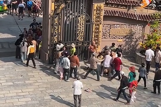 An Giang: Bắt giữ nhiều đối tượng trong nhóm dàn cảnh cướp trước cổng chùa