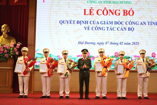 6 lãnh đạo cấp phòng tại Công an tỉnh Hải Dương xin nghỉ hưu trước tuổi