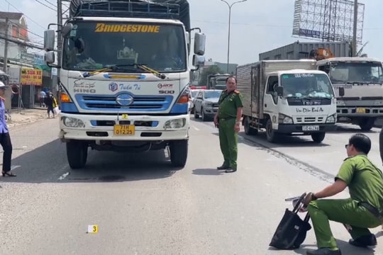 Đề nghị truy tố tài xế xe tải cán qua người đi xe máy 2 lần khiến nạn nhân tử vong
