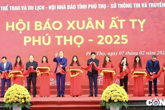 Hội báo Xuân Ất Tỵ Phú Thọ 2025: Không gian mở, sáng tạo, gần gũi và dễ tiếp cận bạn đọc