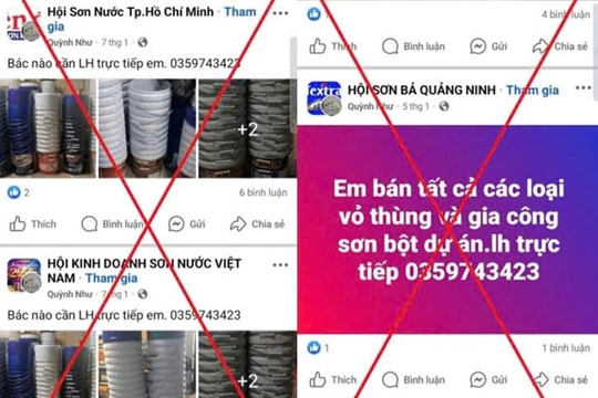 Thái Bình: Khởi tố, bắt tạm giam đối tượng lừa đảo bán sơn trên không gian mạng