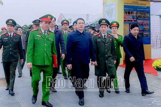 Nam Định: Huy động hơn 2.500 cán bộ, chiến sĩ đảm bảo an ninh Lễ Khai ấn Đền Trần Xuân Ất Tỵ