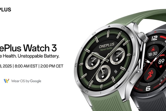 OnePlus Watch 3 chính thức ra mắt ngày 18/2
