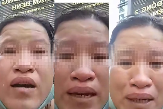 Bệnh viện Nhi đồng 2 lên tiếng về video người phụ nữ ôm con khóc cầu cứu