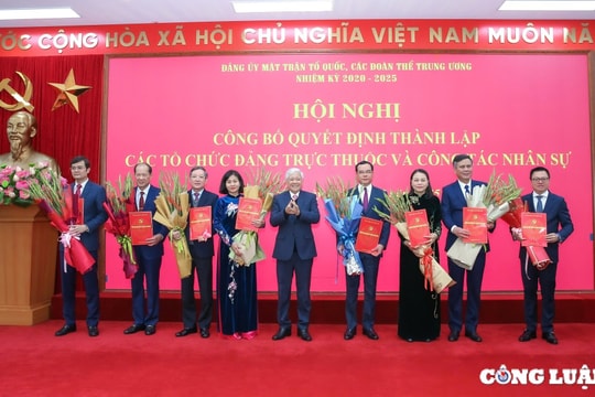 Công bố quyết định thành lập Đảng bộ Trung ương Hội Nhà báo Việt Nam