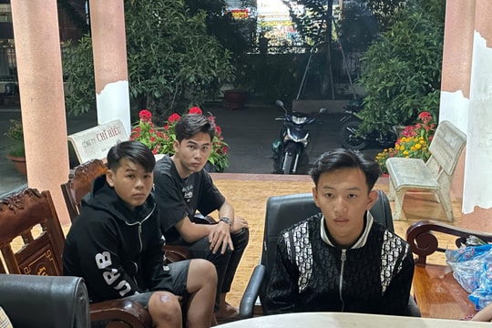 Nhóm đối tượng cướp xe bỏ trốn sau khi dùng hung khí chém người bất thành