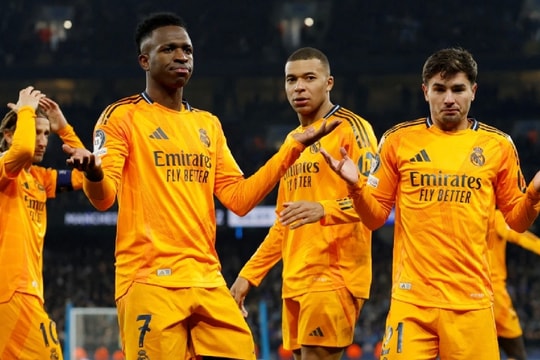 Real Madrid ngược dòng thắng kịch tính Man City tại Champions League