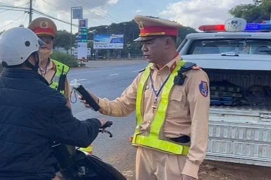 Đắk Lắk: Gần 8.100 trường hợp vi phạm giao thông bị xử lý sau 1 tháng thực hiện Nghị định 168