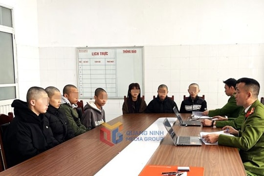 Quảng Ninh: Bắt giữ khẩn cấp 16 thanh niên gây rối trật tự công cộng