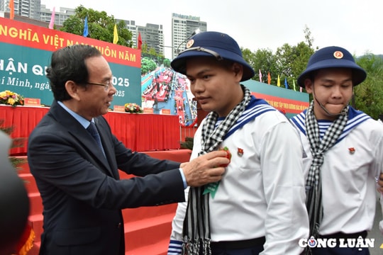 TP HCM: Hơn 4.000 thanh niên lên đường nhập ngũ