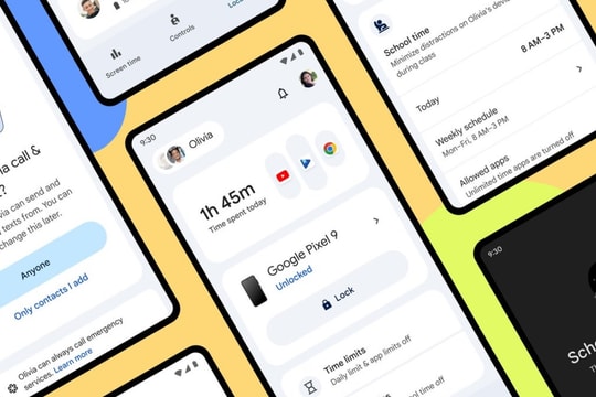 Google Family Link cập nhật: Công cụ mới giúp phụ huynh kiểm soát thiết bị của con