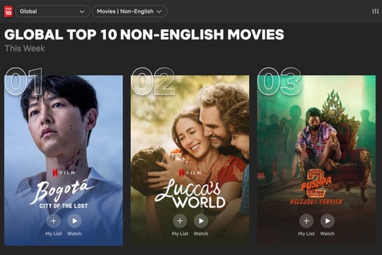 Phim của Song Joong Ki được phát hành trên Netflix