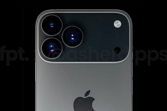 iPhone 17 Pro lộ diện thiết kế camera mới qua bản kết xuất 3D