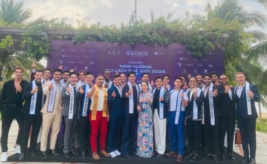 Việt Nam lần đầu tiên đăng cai Nam vương Du lịch Thế giới 2025