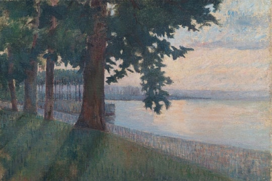 Ngắm 'Trời, Non, Nước' qua tranh sơn dầu của vua Hàm Nghi