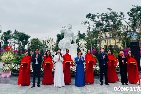 Hải Phòng: Khánh thành Tượng đài Anh hùng liệt sĩ Kim Đồng tại vườn hoa Kim Đồng