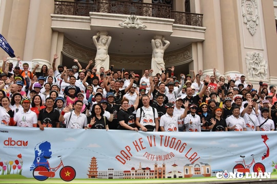 Đạp xe gắn kết tình hữu nghị giữa hai nước Việt Nam – Hà Lan