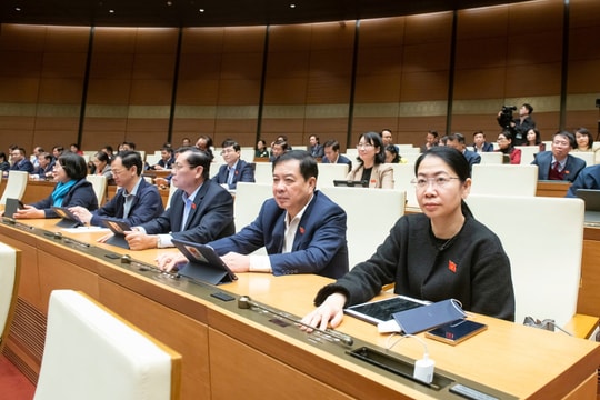 Thông qua Luật sửa đổi, bổ sung một số điều của Luật Tổ chức Quốc hội