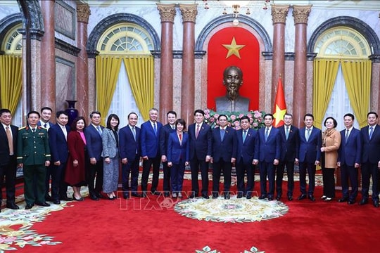 Chủ tịch nước trao quyết định bổ nhiệm các Phó Thủ tướng và Bộ trưởng nhiệm kỳ 2021 - 2026