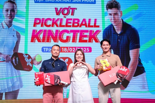 Ra mắt sản phẩm vợt môn thể thao 'hot trend' pickleball mang thương hiệu Việt Nam