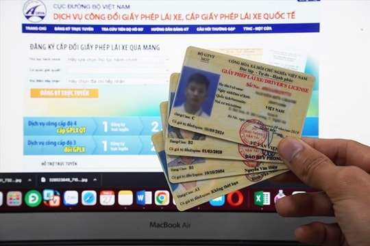 'Bỏ túi' 11 bước cơ bản cấp đổi giấy phép lái xe ô tô trực tuyến