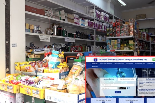 Từ hôm nay, Cục An toàn thực phẩm nhận, trả kết quả hồ sơ trực tuyến 5 nhóm thủ tục hành chính