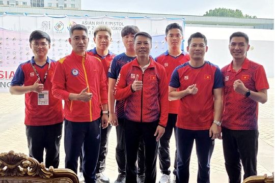 Việt Nam giành huy chương vàng ở Giải bắn súng châu Á