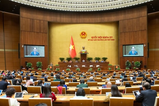 Quốc hội biểu quyết thông qua Luật Ban hành văn bản quy phạm pháp luật (sửa đổi)