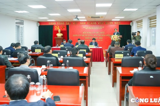 Công bố quyết định thành lập Đảng bộ Trung ương Hội Nhà báo Việt Nam