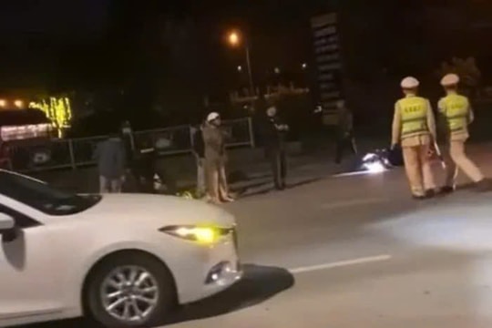 Nam thanh niên tông trọng thương cảnh sát giao thông