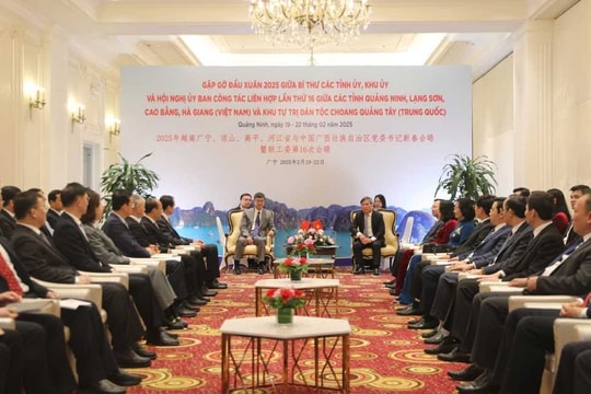 Bí thư Tỉnh ủy Quảng Ninh hội kiến Bí thư Khu ủy Khu tự trị Dân tộc Choang Quảng Tây