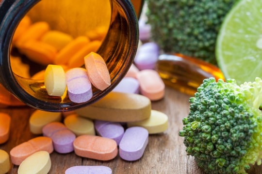 Thực phẩm bổ sung không được ghi, công bố khuyến cáo sức khỏe, công dụng của thành phẩn bổ sung