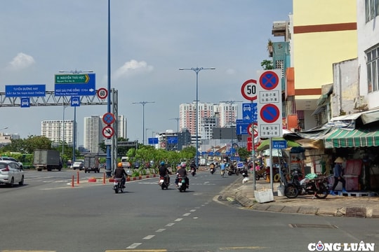 Biển báo hiệu đường bộ phải được bố trí hợp lý, khoa học, dễ nhận biết