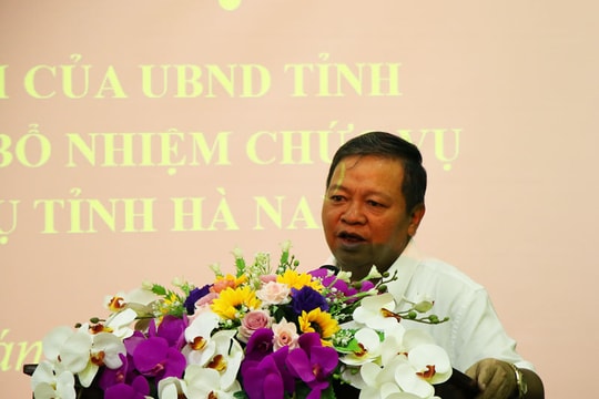 Kỷ luật cảnh cáo ông Nguyễn Xuân Đông, nguyên Chủ tịch UBND tỉnh Hà Nam