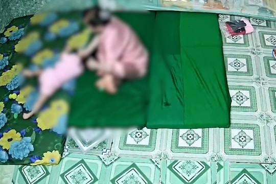 Long An: Hai bé gái bị bảo mẫu bạo hành