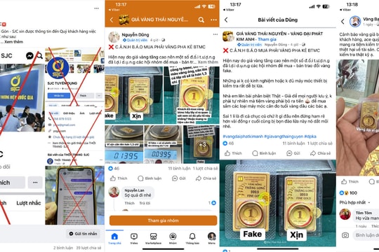Cẩn trọng khi mua vàng ở "chợ online"