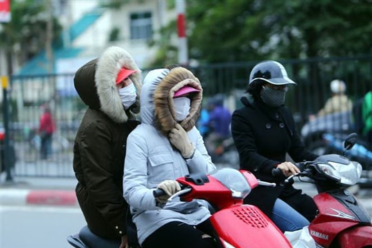 Không khí lạnh tăng cường, Hà Nội chuẩn bị rét đậm