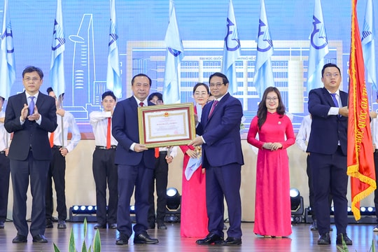 Đại học Quốc gia TPHCM thực hiện 3 'tiên phong xuất sắc', phấn đấu thuộc nhóm 100 đại học hàng đầu châu Á