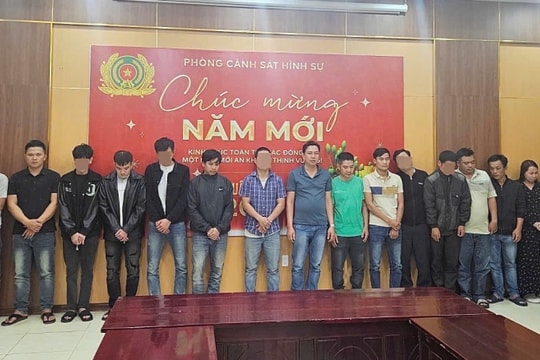 Triệt phá đường dây tổ chức đánh bạc xuyên quốc gia với số tiền hơn 100 tỷ đồng