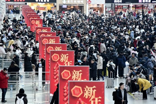 Trung Quốc ghi nhận kỷ lục hơn 9 tỷ chuyến đi trong dịp Tết Nguyên đán