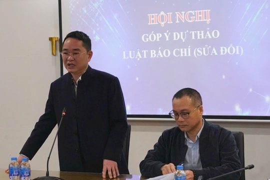 Báo Pháp luật Việt Nam tổ chức Hội nghị góp ý Dự thảo Luật Báo chí (sửa đổi)