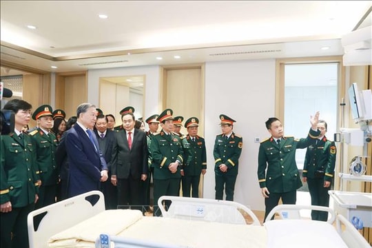 Tiếp tục xây dựng Bệnh viện Trung ương Quân đội 108 chính quy, khoa học, tiên tiến