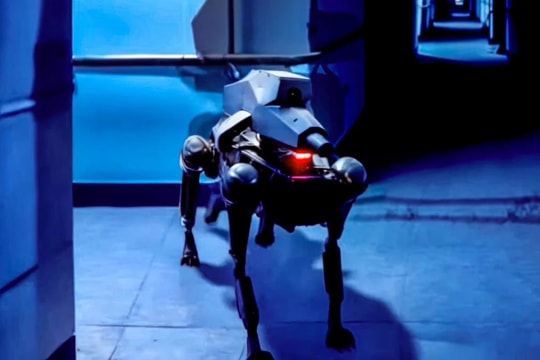 Các nhà nghiên cứu Trung Quốc phát triển robot chiến đấu trang bị vũ khí nhiệt áp