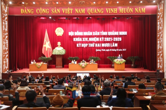 Quảng Ninh: Thông qua 9 nghị quyết quan trọng tại kỳ họp chuyên đề đầu năm 2025