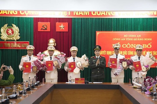 Quảng Ninh có 10 lãnh đạo công an cấp phòng và tương đương xin nghỉ công tác trước thời hạn