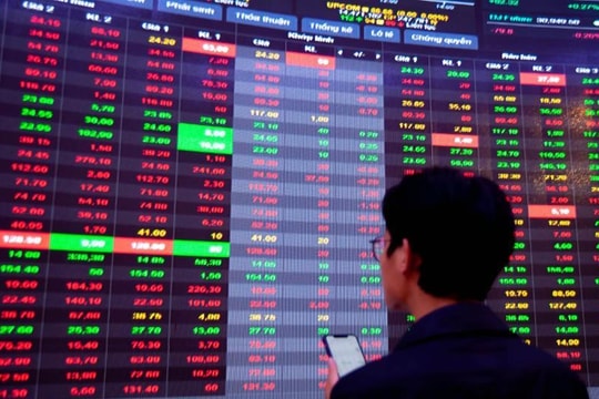 VN-Index giảm hơn 2 điểm, nhà đầu tư ngoại bán ròng